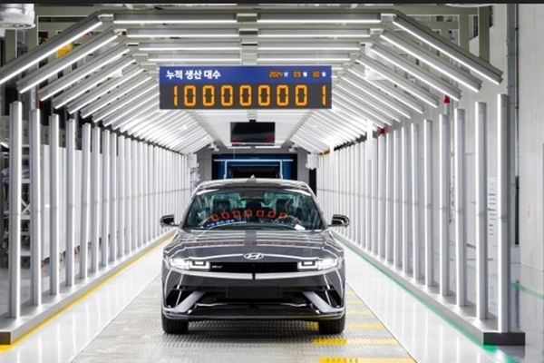 全球汽車累計產(chǎn)量達1億輛 現(xiàn)代汽車正建設一座電動汽車專用工廠
