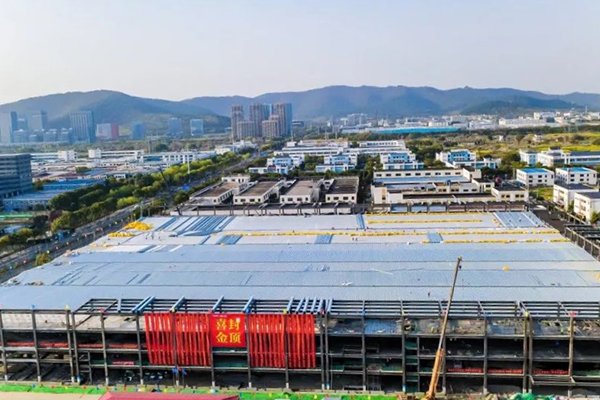50億！匯川新能源汽車零部件項目一期封頂