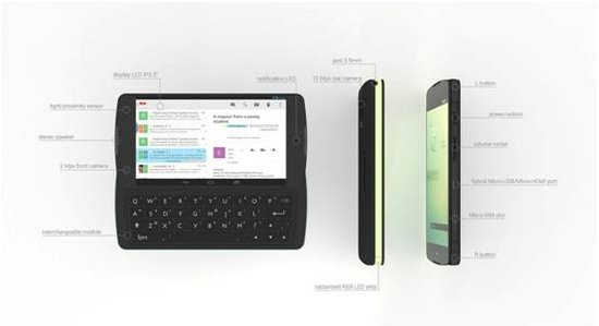 谷歌Nexus P3概念設計 可側滑出手柄和電池