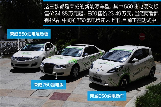 上汽：實(shí)拍榮威750氫燃料電池車 真正零排放