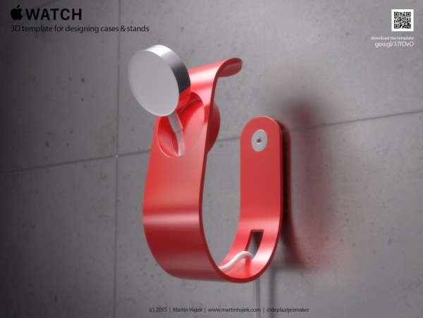 知名設計師Martin Hajek帶來Apple Watch概念充電支架