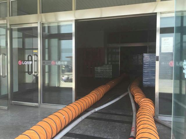 南京LG化學電池廠房今晨失火 目前明火已被撲滅