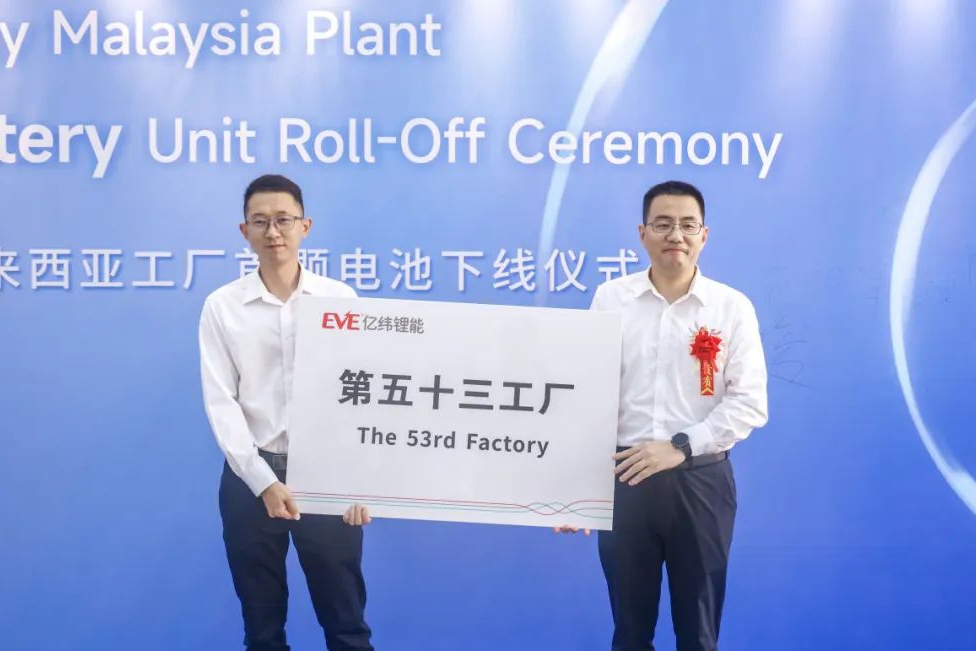 年產6.8億只圓柱電池！億緯鋰能首個海外工廠投運