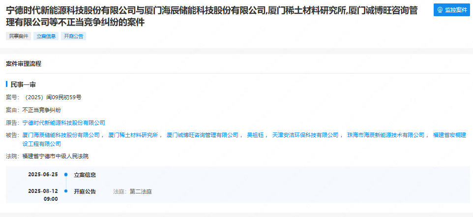 海辰儲能港股IPO臨門一腳，寧德時代一紙訴訟直戳資本命脈！