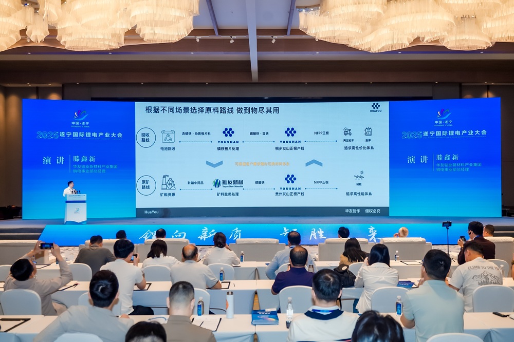 2025遂寧國際鋰電產業(yè)大會現場