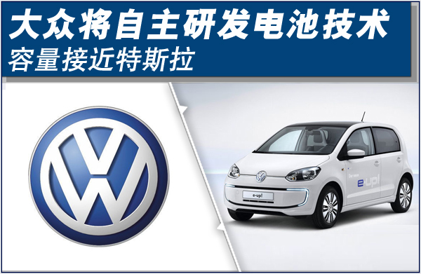 大眾汽車(chē)將自主研發(fā)電池技術(shù) 容量接近特斯拉