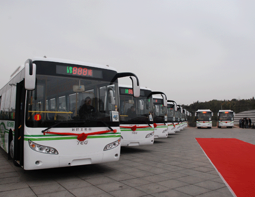 2015年底千余輛新能源汽車將行駛在株洲街巷