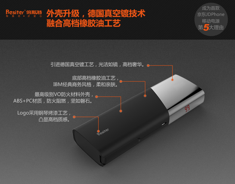 【獨(dú)家揭秘】倍斯特天王星成京東JDPhone移動(dòng)電源理由