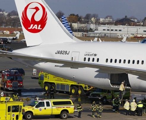 波音787電池起火 波音787電池起火