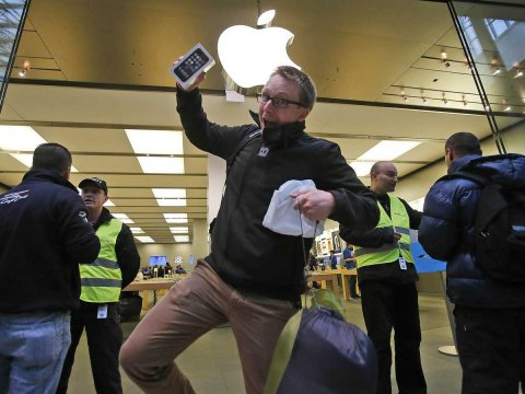 蘋果iPhone上季度賣出6930萬部 中國區銷量首超美國