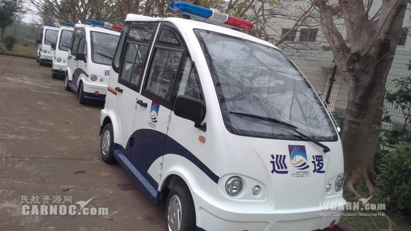 海南海口美蘭國際機場首批環保純電動車投入使用 海南海口美蘭國際機場首批環保純電動車投入使用