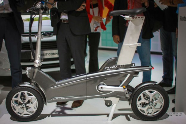 能與蘋果iPhone 6鏈接 福特汽車推出概念電動腳踏車