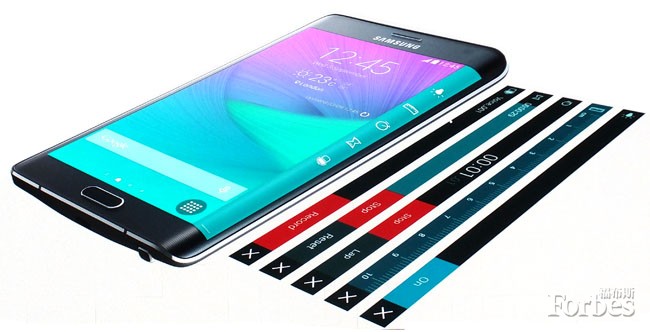 三星Galaxy Note Edge選用雙曲面屏——會否有Note 5 Edge產品出現尚不明朗