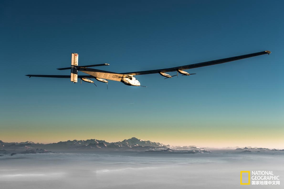17000塊光伏電池驅(qū)動  陽光動力2號第二次試飛夏威夷
