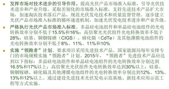 關于促進先進光伏技術產品應用和產業升級的意見 關于促進先進光伏技術產品應用和產業升級的意見