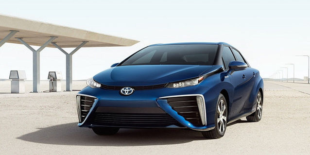 豐田首款量產氫燃料電池車MIRAI