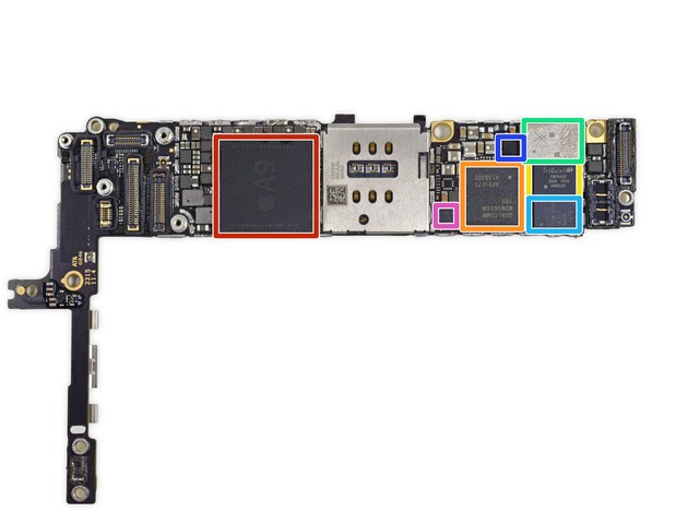 電池縮水為哪般 全新iPhone 6s Plus拆解（組圖）
