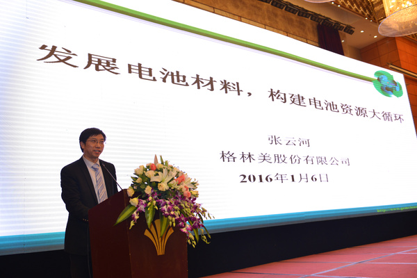 格林美股份有限公司研究院院長張云河 格林美股份有限公司研究院院長張云河