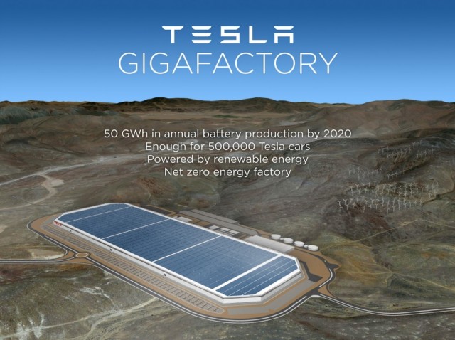 特斯拉Gigafactory電池工廠7月29日舉行開(kāi)業(yè)典禮