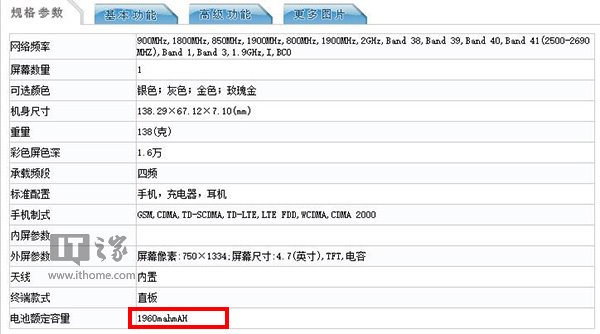 蘋果iPhone7/Plus亮相工信部:內(nèi)存確認(rèn)+電池容量提升! 蘋果iPhone7/Plus亮相工信部:內(nèi)存確認(rèn)+電池容量提升!