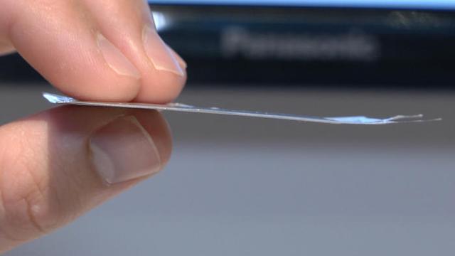日本松下發(fā)布0.45mm可彎曲鋰電池 最快2018年投入量產