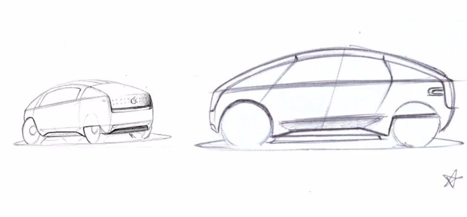 蘋果汽車曝光？美媒披露蘋果電動汽車設(shè)計圖