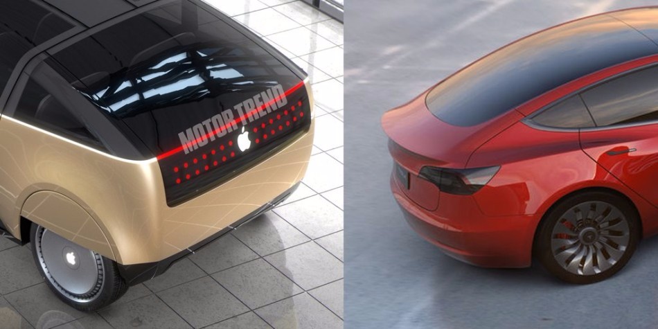 蘋果汽車曝光？美媒披露蘋果電動汽車設(shè)計圖