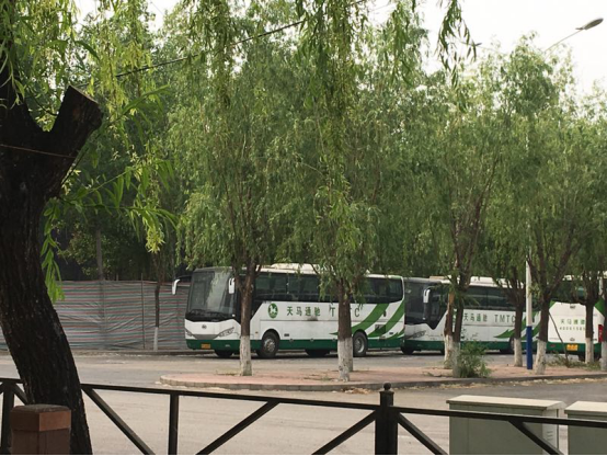 停車場未被燒毀的車輛