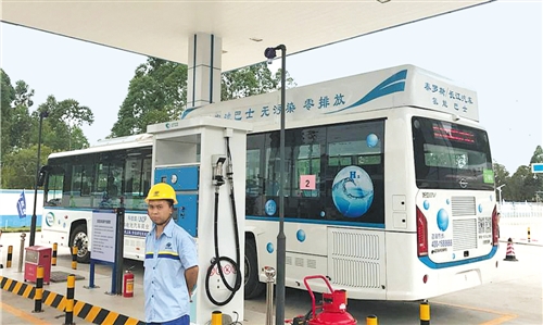 位于廣東省佛山市南海區(qū)丹灶鎮(zhèn)的瑞暉加氫站是全國首個全商業(yè)化運(yùn)營的加氫站