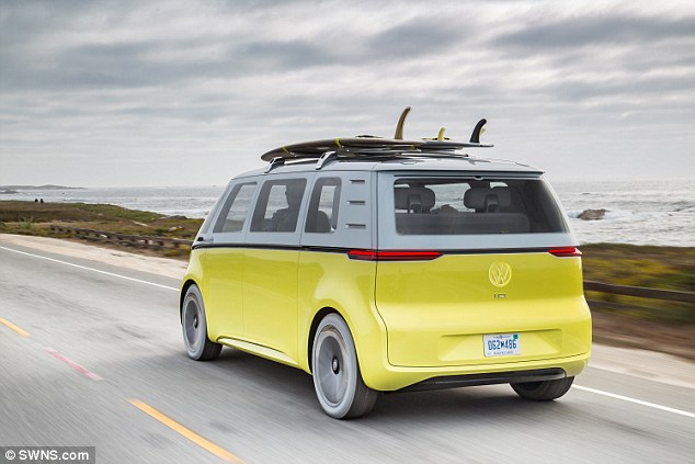 大眾最新版電動多功能車I.D.Buzz將于2020年上路