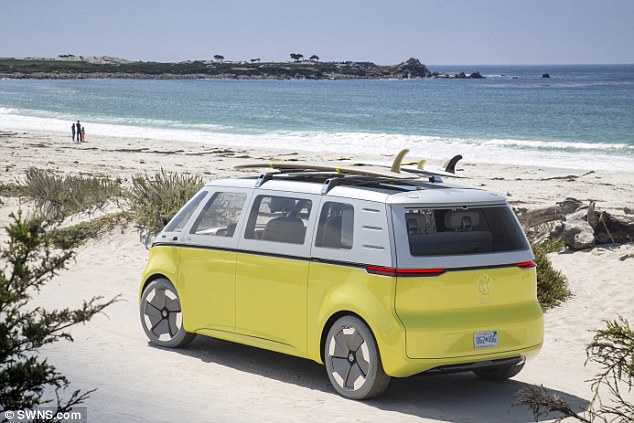 大眾最新版電動多功能車I.D.Buzz將于2020年上路