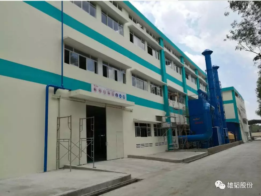 見(jiàn)新變迎新姿：雄韜越南極板2廠建設(shè)落成
