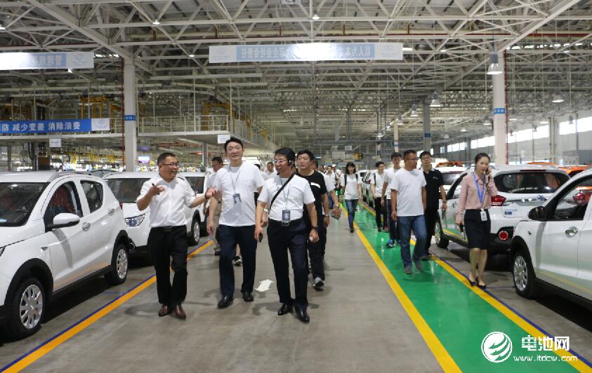 電池百人會企業家一行參觀考察北京新能源汽車股份有限公司青島分公司 電池百人會企業家一行參觀考察北京新能源汽車股份有限公司青島分公司