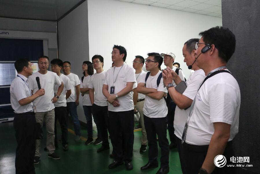 電池百人會企業家一行參觀考察青島國軒電池有限公司 電池百人會企業家一行參觀考察青島國軒電池有限公司