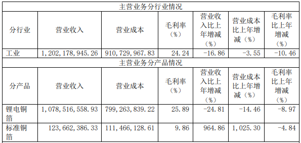 嘉元科技去年鋰電銅箔營收10.79億 2023年銅箔年產(chǎn)能或達(dá)7.1萬噸 嘉元科技去年鋰電銅箔營收10.79億 2023年銅箔年產(chǎn)能或達(dá)7.1萬噸