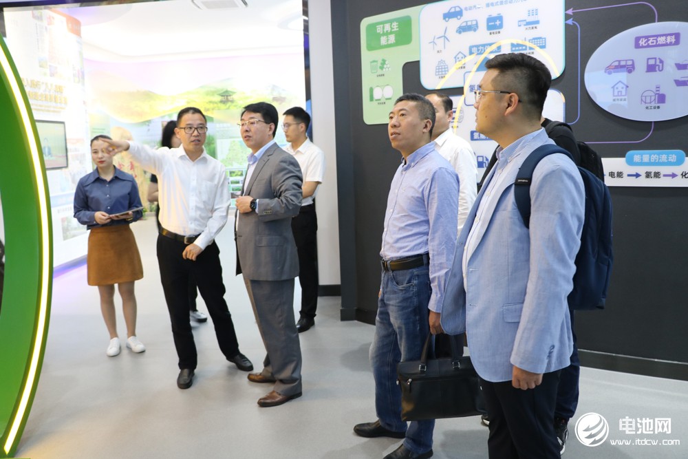 2021年中國電池新能源產(chǎn)業(yè)鏈調(diào)研團(tuán)參觀考察天能股份
