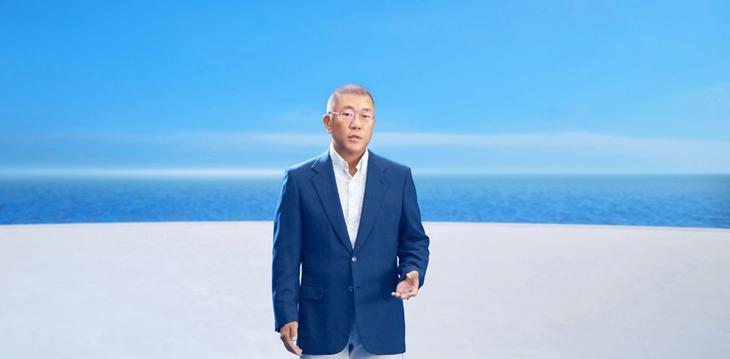 現代汽車集團鄭義宣會長在氫之日全球線上發布會中正式公布現代汽車集團“氫能愿景2040”