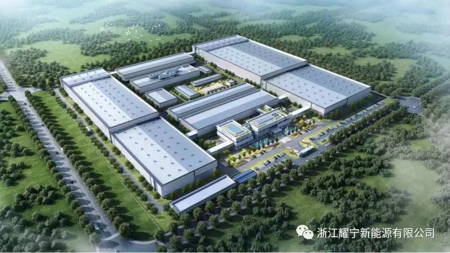 岳陽耀寧12GWh磷酸鐵鋰電池及系統總成項目規劃圖