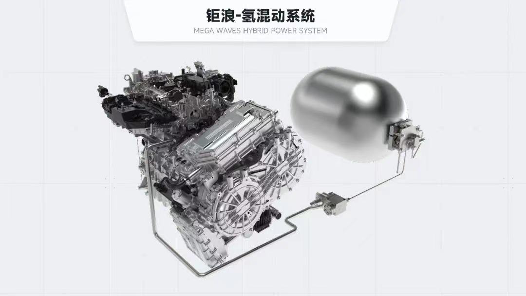 廣汽集團(tuán)發(fā)布鉅浪氫混系統(tǒng)和氫能概念車綠境SPACE