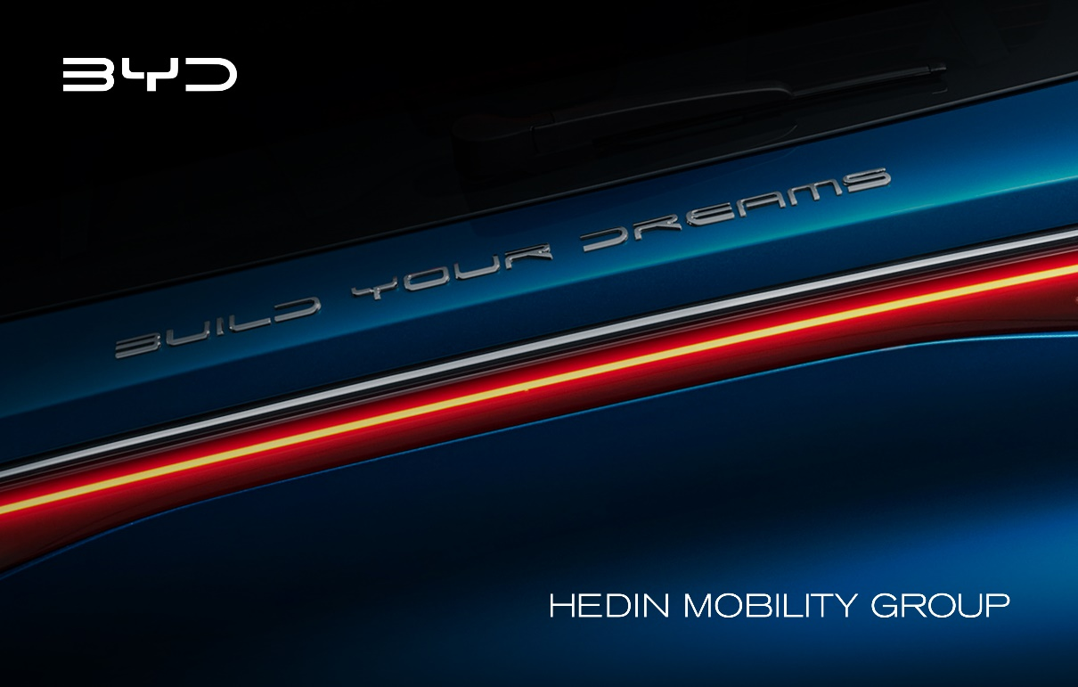 比亞迪與歐洲經(jīng)銷商Hedin Mobility集團簽約 共創(chuàng)瑞典德國乘用車新篇章