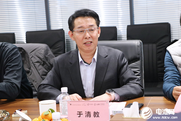 中關(guān)村新型電池技術(shù)創(chuàng)新聯(lián)盟秘書長、電池百人會理事長于清教