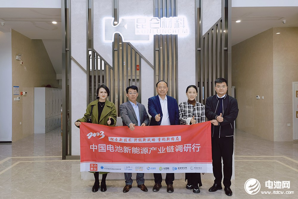 中國電池新能源產業(yè)鏈調研團一行參觀考察湖州昆侖