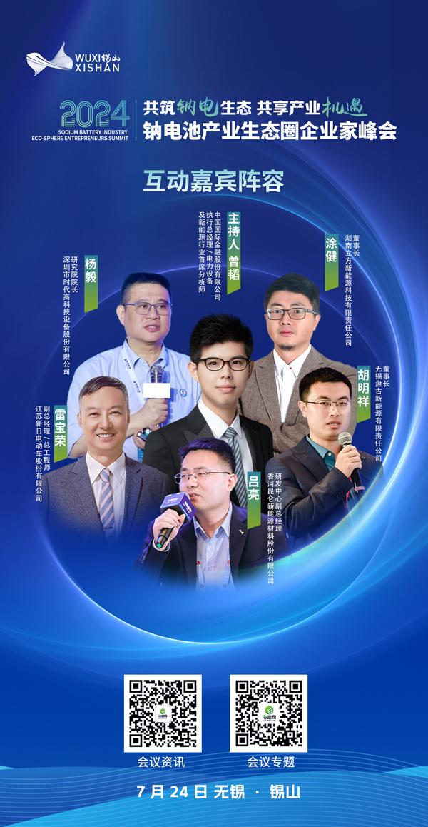 2024中國（無錫·錫山）鈉電池產(chǎn)業(yè)生態(tài)圈企業(yè)家峰會