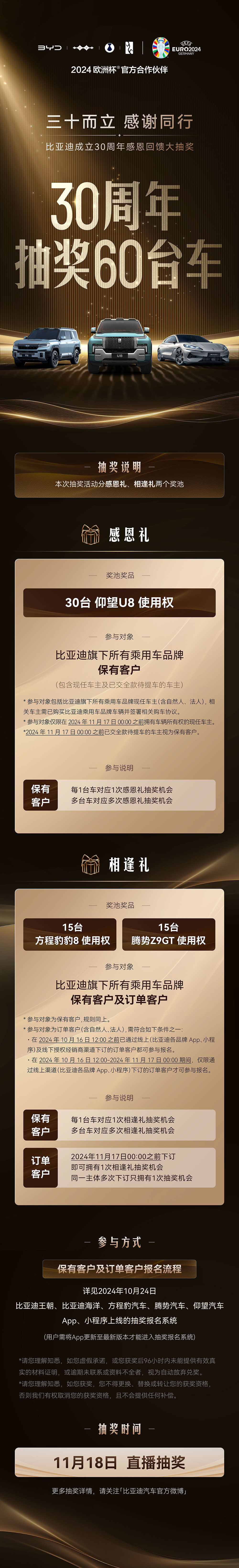 抽獎活動海報