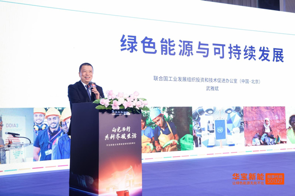 聯(lián)合國(guó)工業(yè)發(fā)展組織投資與技術(shù)促進(jìn)辦公室（中國(guó)·北京）主任武雅斌